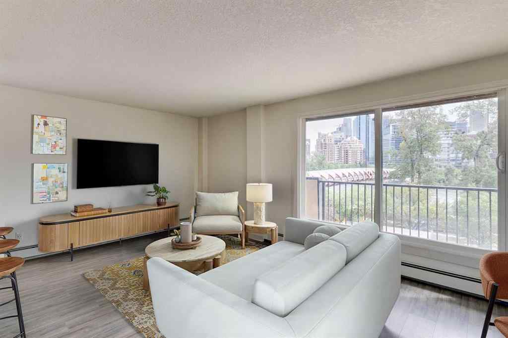 MLS® A2246142 - Unit #402 916 Memorial Drive NW in Sunnyside Calgary, Residential
