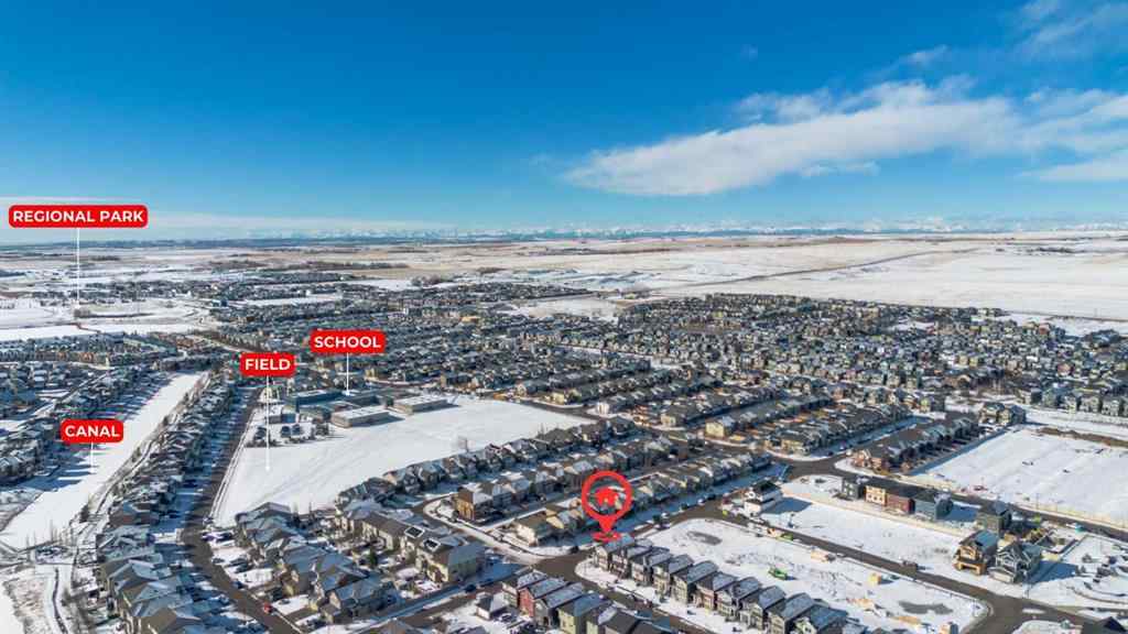 MLS® A2246184 - 617 Baywater Manor SW in Bayside Airdrie, Residential
