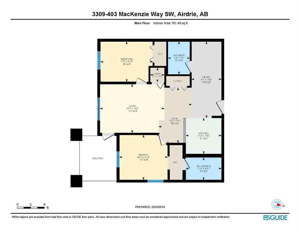 MLS® A2246209 - Unit #3309 403 Mackenzie Way SW in Downtown Airdrie, Residential