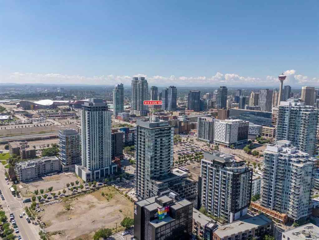 MLS® A2246248 - Unit #808 615 6 Avenue SE in Downtown East Village Calgary, Residential