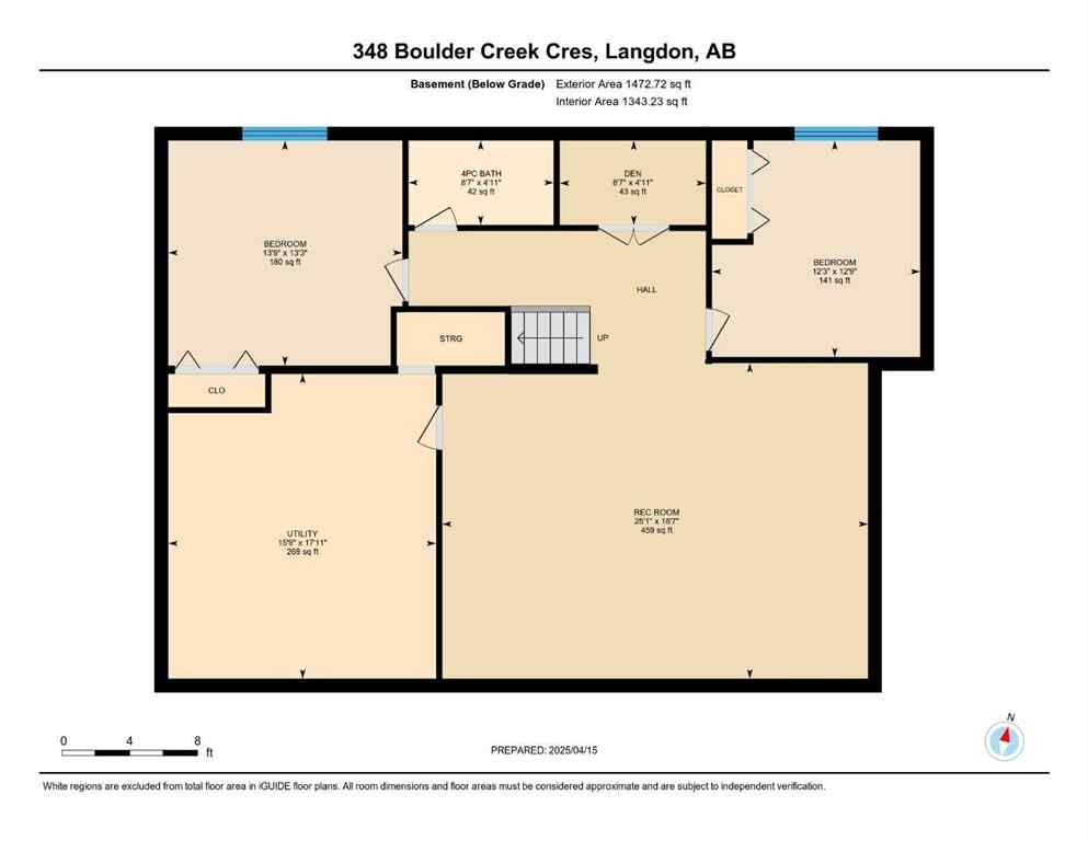 MLS® A2246257 - 348 Boulder Creek Crescent SE in Boulder Creek Estates Langdon, Residential