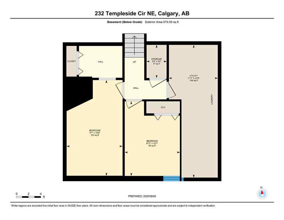 MLS® A2246357 - 232 Templeside Circle NE in Temple Calgary, Residential