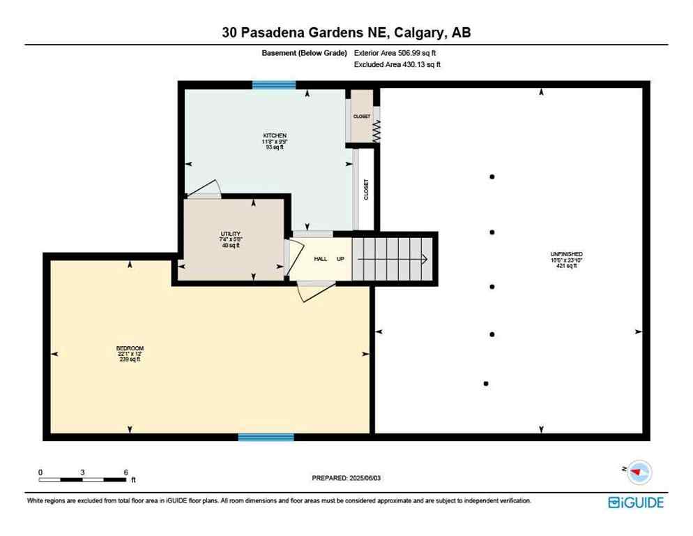 MLS® A2246456 - 30 Pasadena Gardens NE in Monterey Park Calgary, Residential