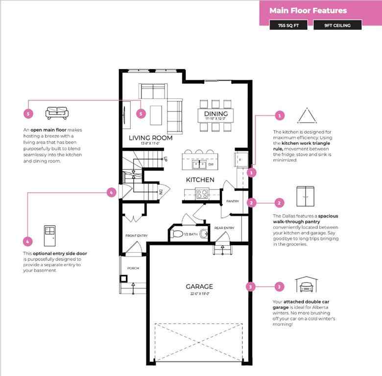 MLS® A2246485 - 267 Sora Terrace SE in Hotchkiss Calgary, Residential