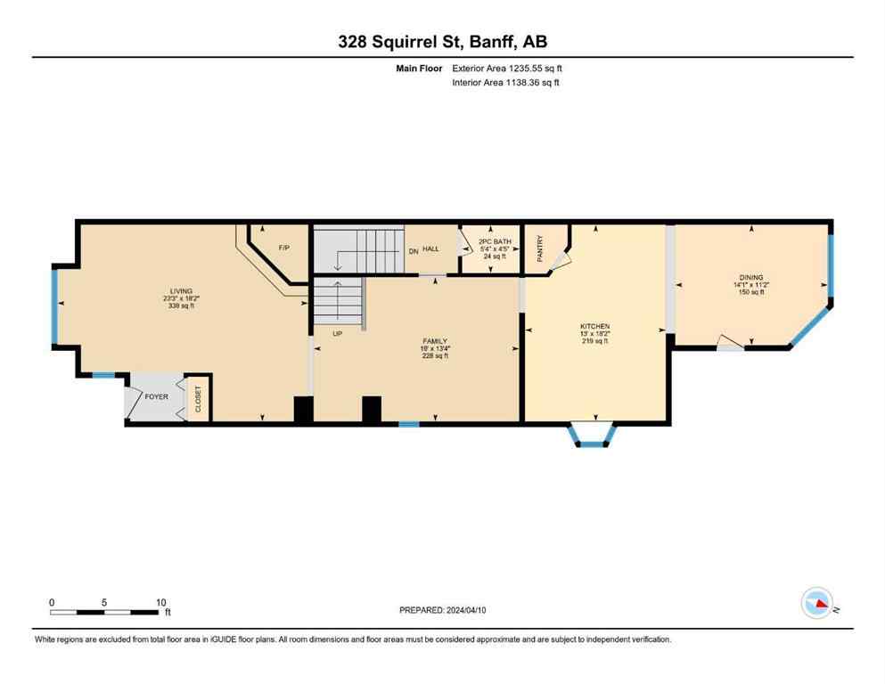 MLS® A2246547 - 328 Squirrel Street  in NONE Banff, Residential