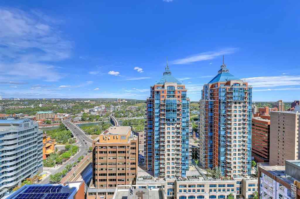 MLS® A2246613 - Unit #2404 930 6 Avenue SW in Downtown Commercial Core Calgary, Residential