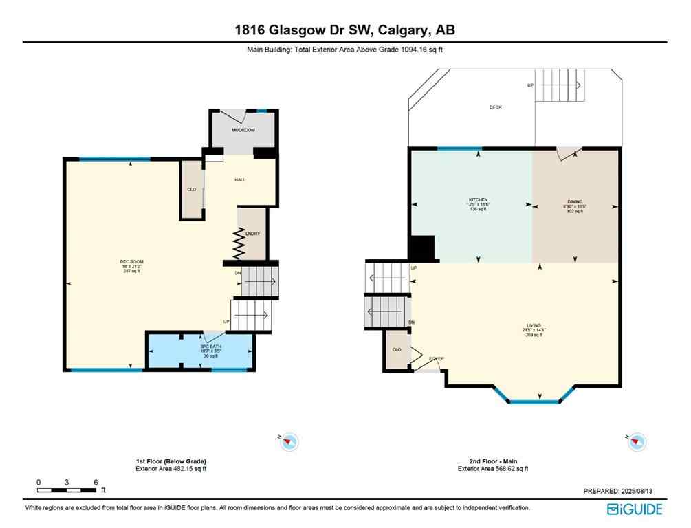 MLS® A2246633 - 1816 Glasgow Drive SW in Glendale Calgary, Residential