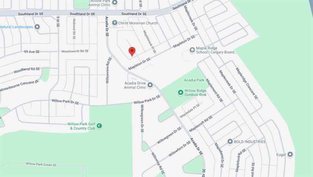 MLS® A2246640 - 10235 Maple Grove Place SE in Maple Ridge Calgary, Residential