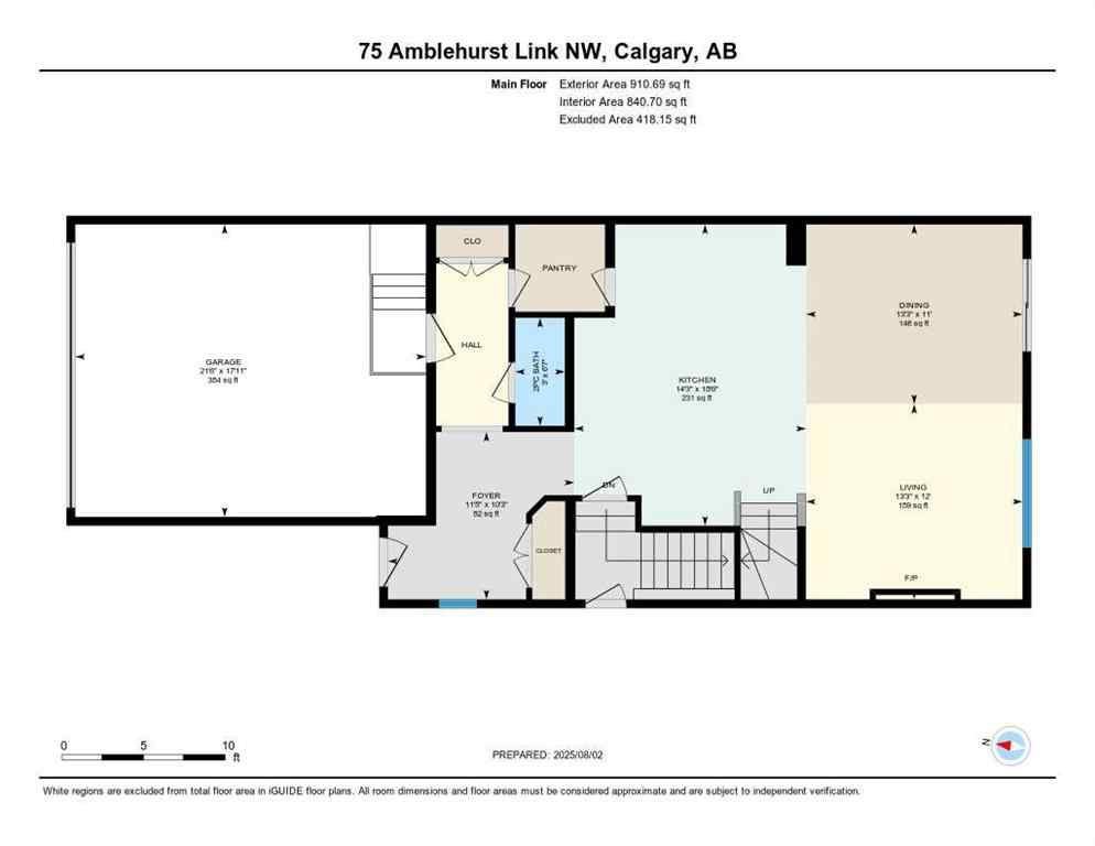 MLS® A2246644 - 75 Amblehurst Link NW in Moraine Calgary, Residential