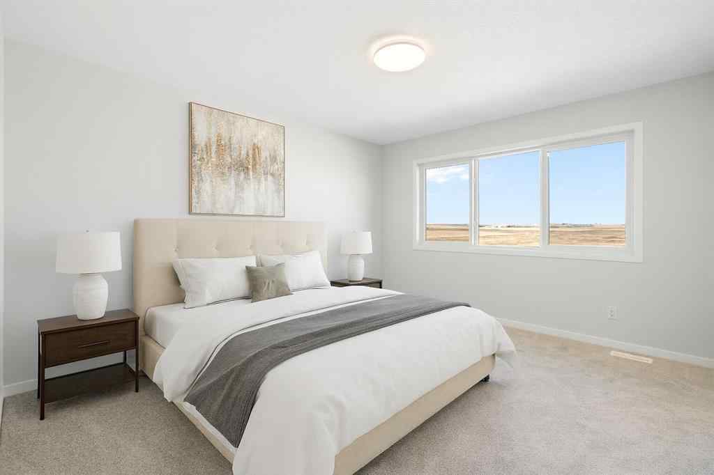 MLS® A2246646 - 136 Lucas Gardens NW in Livingston Calgary, Residential