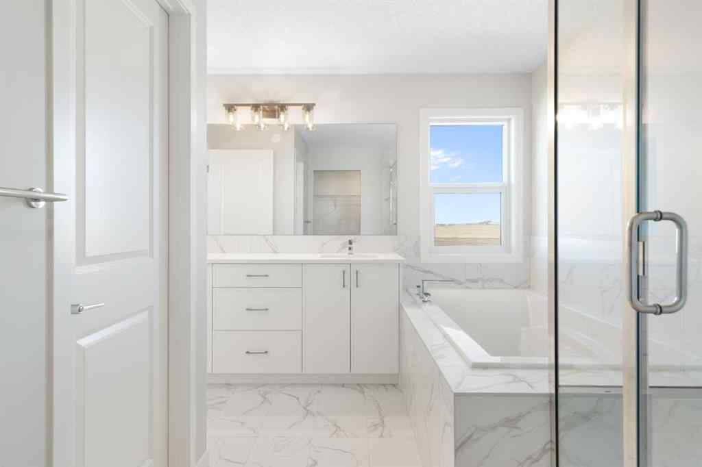 MLS® A2246646 - 136 Lucas Gardens NW in Livingston Calgary, Residential