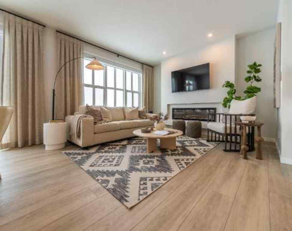 MLS® A2246646 - 136 Lucas Gardens NW in Livingston Calgary, Residential