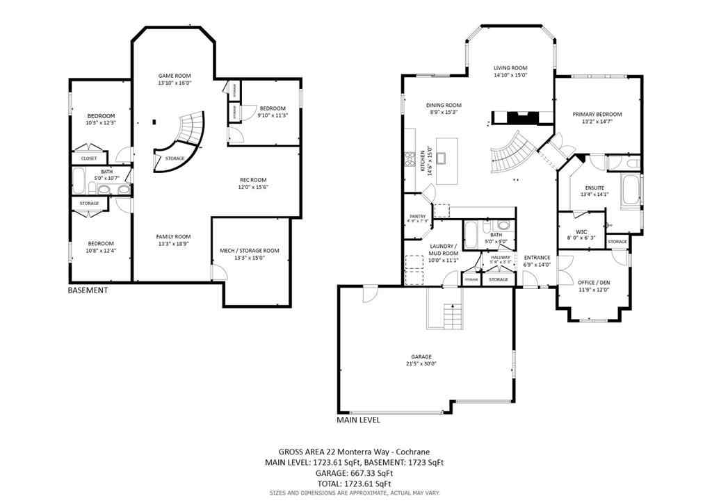 MLS® A2246669 - 22 Monterra Way  in Monterra Rural Rocky View County, Residential