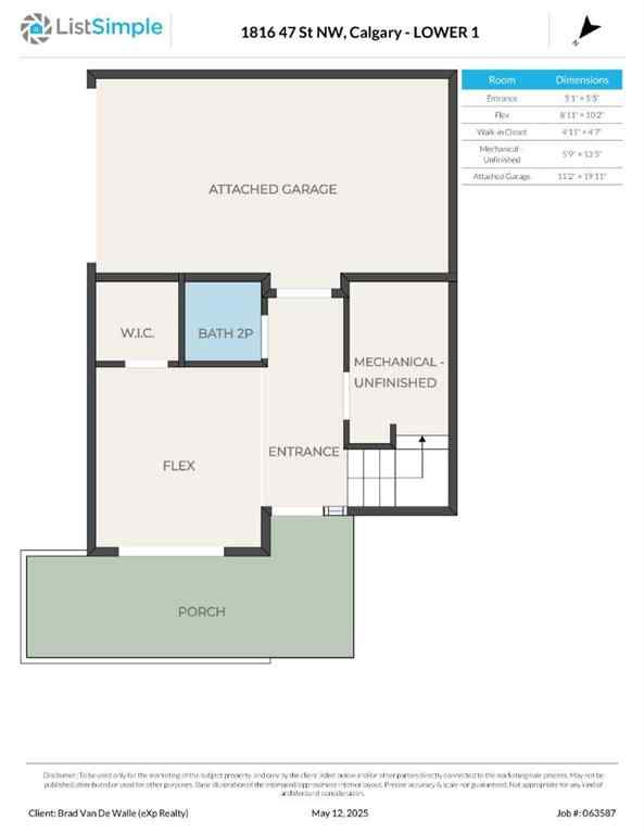 MLS® A2246712 - 1816 47 Street NW in Montgomery Calgary, Residential