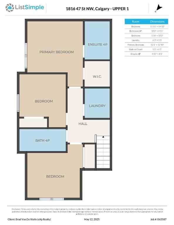 MLS® A2246712 - 1816 47 Street NW in Montgomery Calgary, Residential