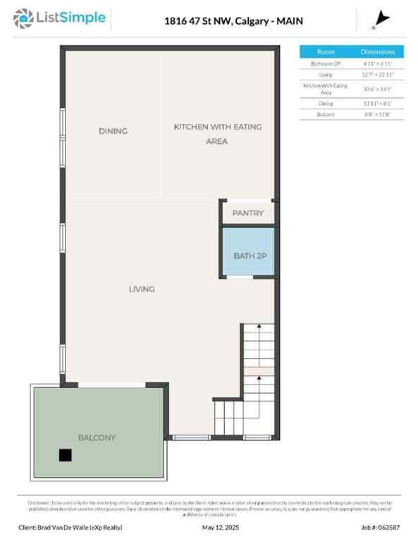 MLS® A2246712 - 1816 47 Street NW in Montgomery Calgary, Residential