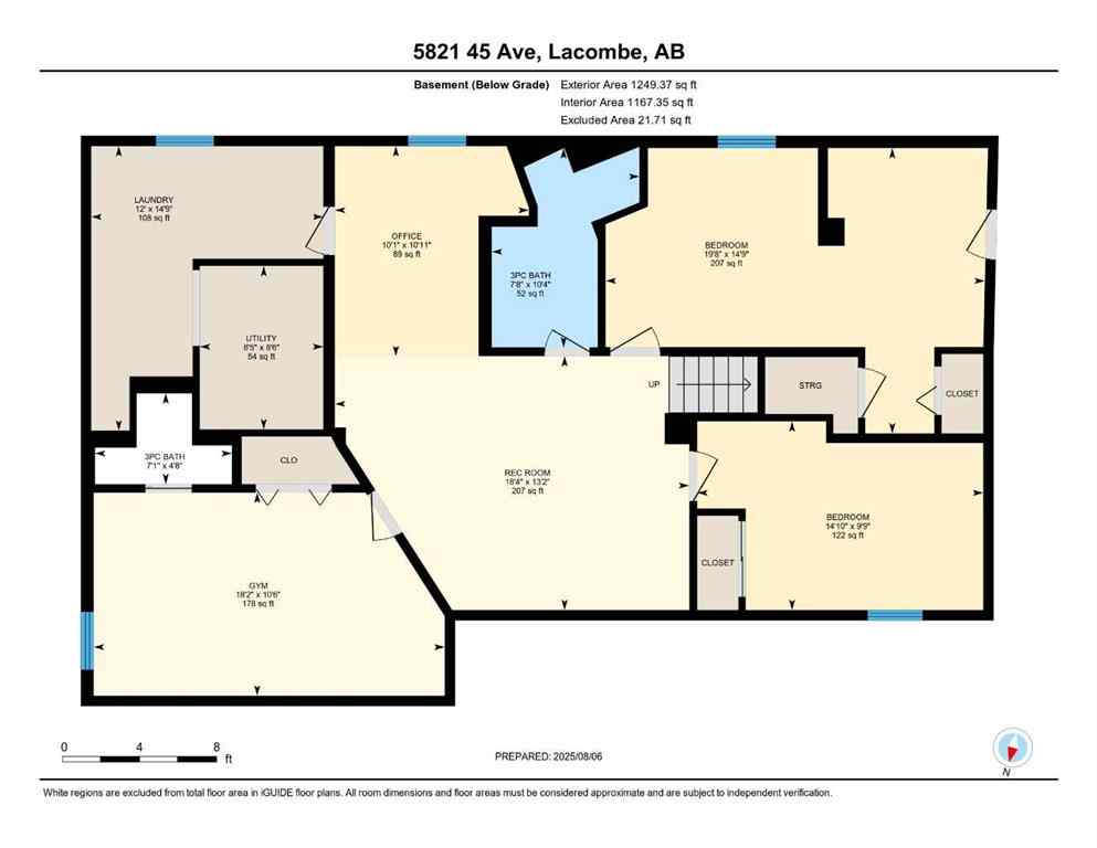 MLS® A2246714 - 5821 45 Avenue  in Downtown Lacombe Lacombe, Residential