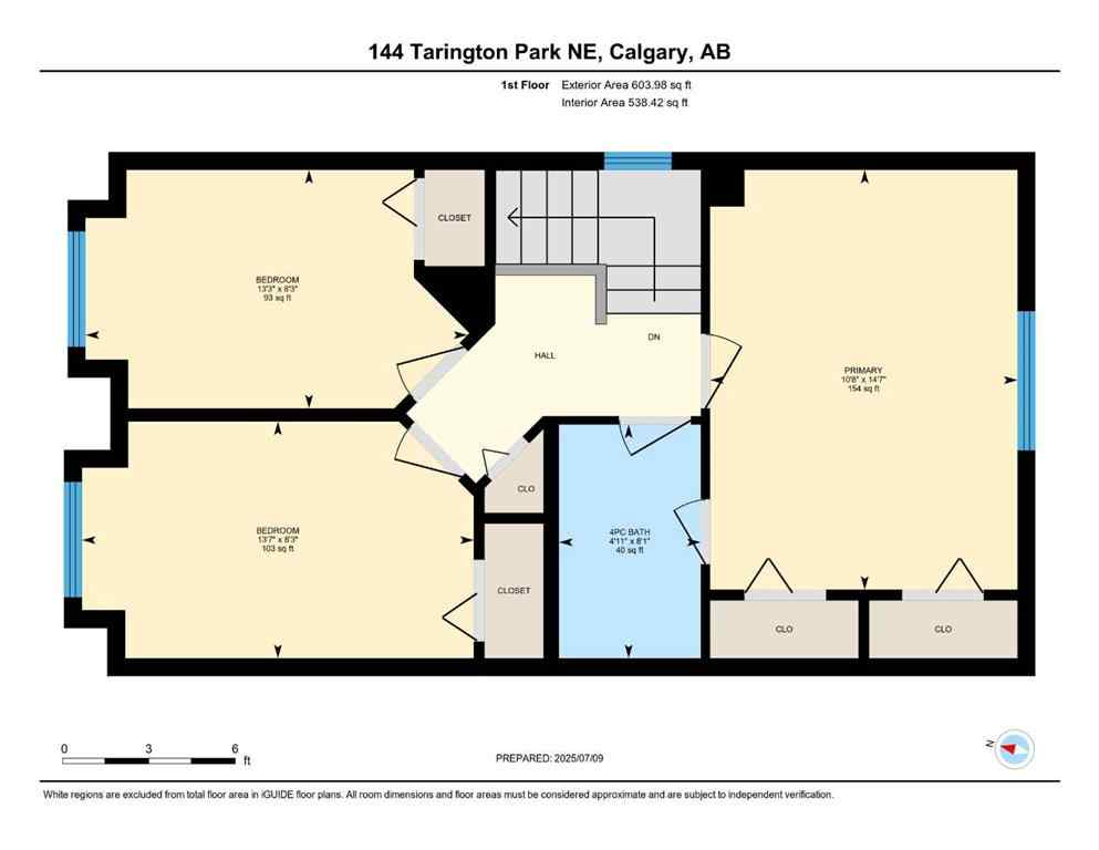MLS® A2246726 - 144 Tarington Park NE in Taradale Calgary, Residential
