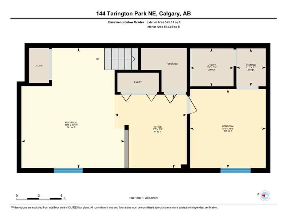 MLS® A2246726 - 144 Tarington Park NE in Taradale Calgary, Residential