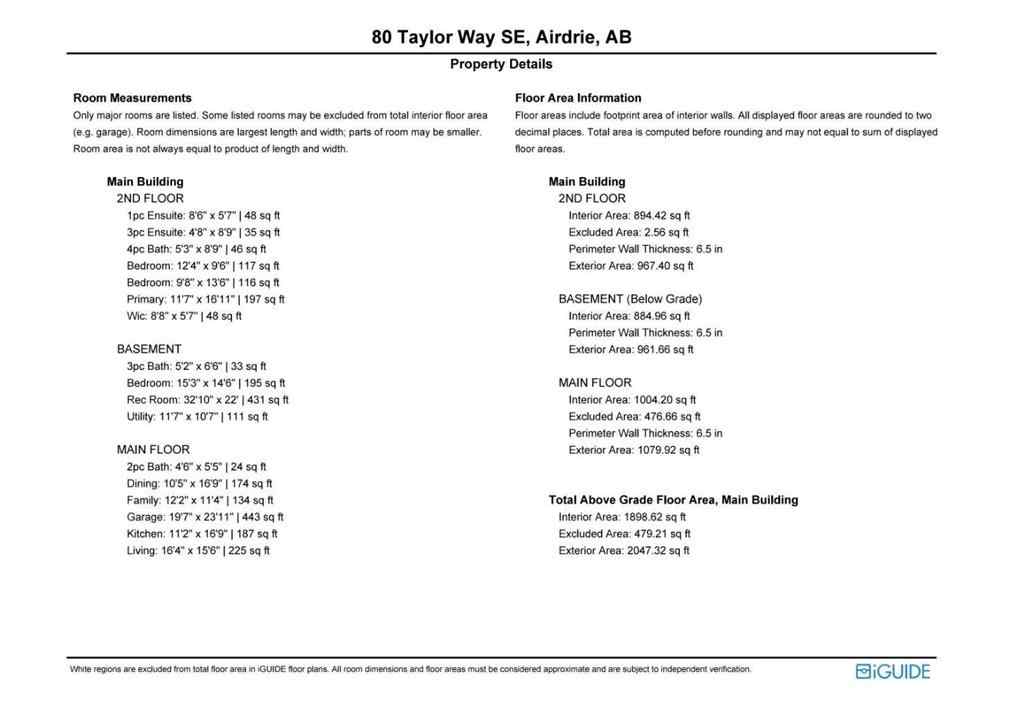 MLS® A2246738 - 80 TAYLOR Way SE in Thorburn Airdrie, Residential