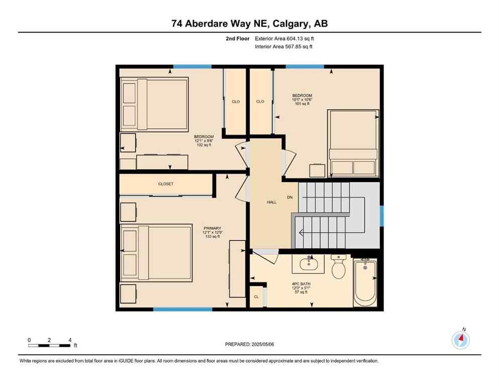 MLS® A2246772 - 74 Aberdare Way NE in Abbeydale Calgary, Residential