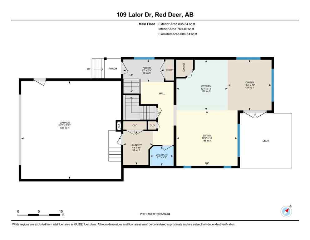 MLS® A2246835 - 109 Lalor Drive  in Laredo Red Deer, Residential