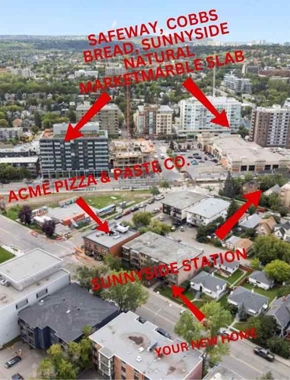 MLS® A2246861 - Unit #105 934 2 Avenue NW in Sunnyside Calgary, Residential