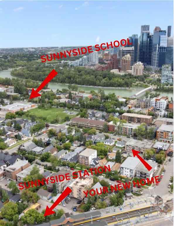 MLS® A2246861 - Unit #105 934 2 Avenue NW in Sunnyside Calgary, Residential