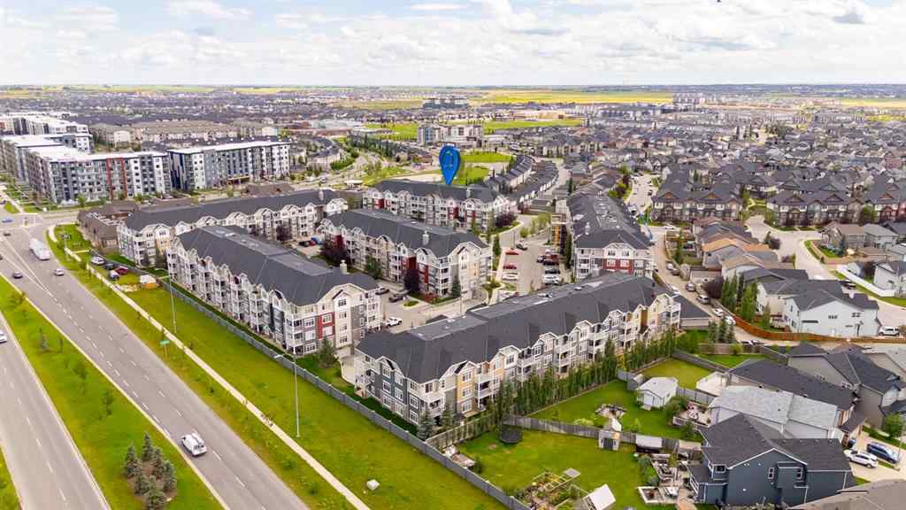 MLS® A2246895 - Unit #1412 155 SKYVIEW RANCH Way  in Skyview Ranch Calgary, Residential