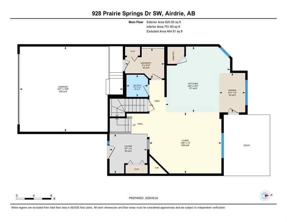 MLS® A2246915 - 928 Prairie Springs Drive SW in Prairie Springs Airdrie, Residential