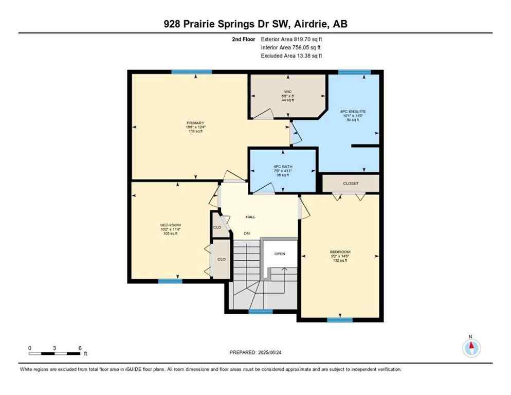 MLS® A2246915 - 928 Prairie Springs Drive SW in Prairie Springs Airdrie, Residential