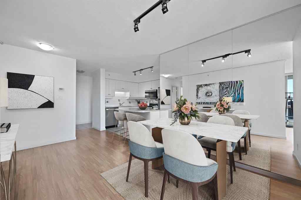 MLS® A2246970 - Unit #1403 650 10 Street SW in Downtown West End Calgary, Residential