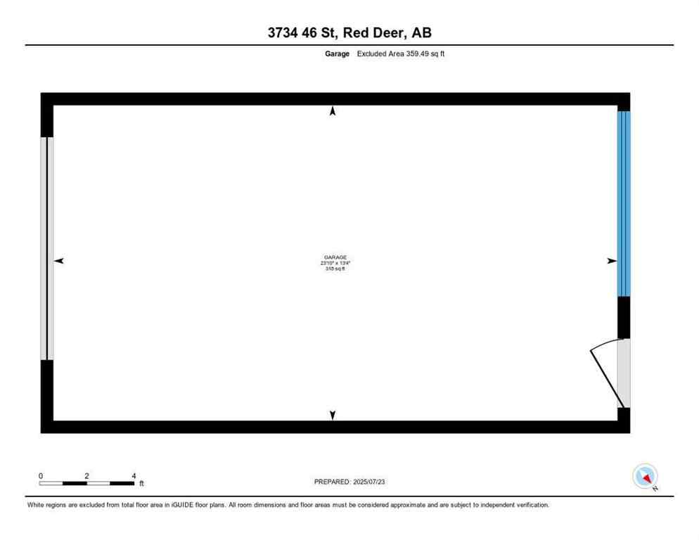 MLS® A2246985 - 3734 46 Street  in Eastview Red Deer, Residential