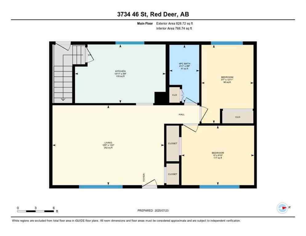 MLS® A2246985 - 3734 46 Street  in Eastview Red Deer, Residential