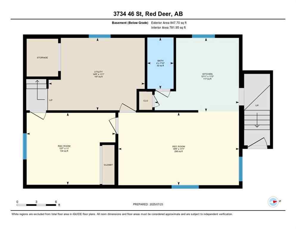 MLS® A2246985 - 3734 46 Street  in Eastview Red Deer, Residential