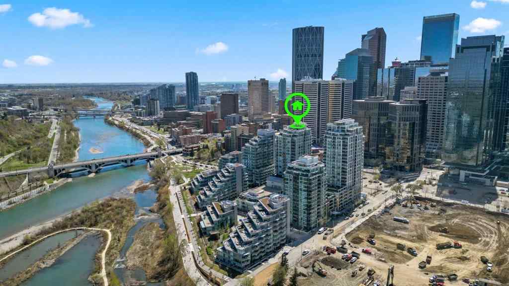 MLS® A2246998 - Unit #319 222 Riverfront Avenue SW in Chinatown Calgary, Residential