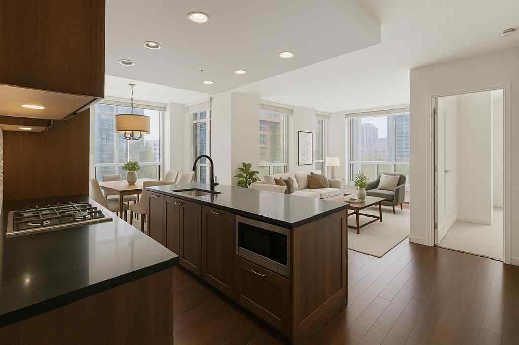 MLS® A2246998 - Unit #319 222 Riverfront Avenue SW in Chinatown Calgary, Residential