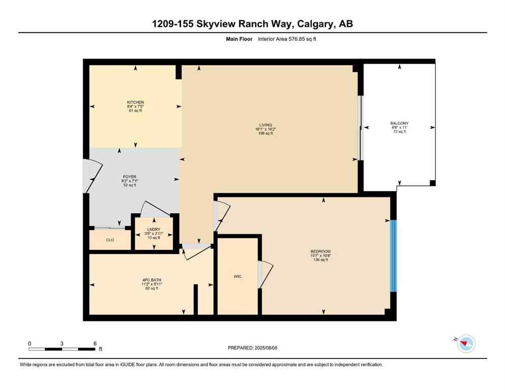 MLS® A2247004 - Unit #1209 155 Skyview Ranch Way NE in Skyview Ranch Calgary, Residential