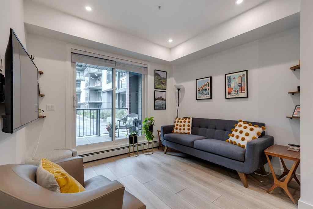 MLS® A2247064 - Unit #124 4275 Norford Avenue NW in University District Calgary, Residential