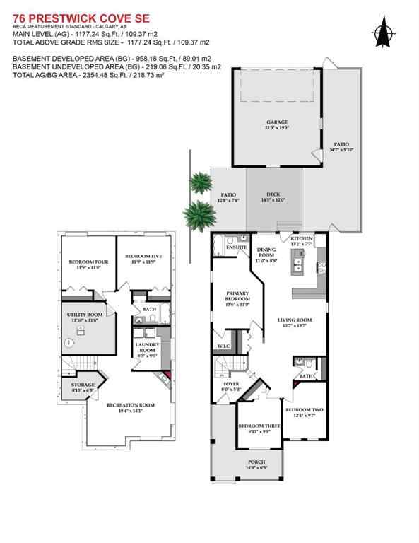 MLS® A2247088 - 76 Prestwick Cove SE in McKenzie Towne Calgary, Residential