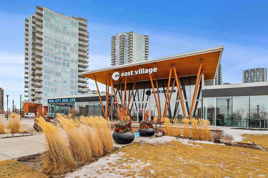 MLS® A2247132 - Unit #1102 519 Riverfront Avenue SE in Downtown East Village Calgary, Residential