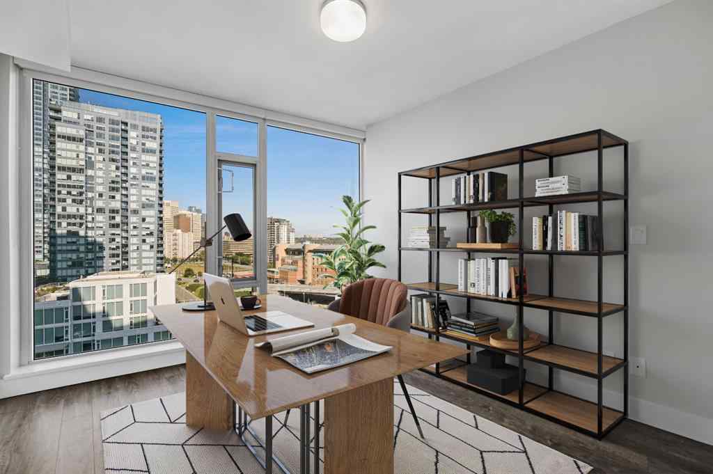 MLS® A2247132 - Unit #1102 519 Riverfront Avenue SE in Downtown East Village Calgary, Residential