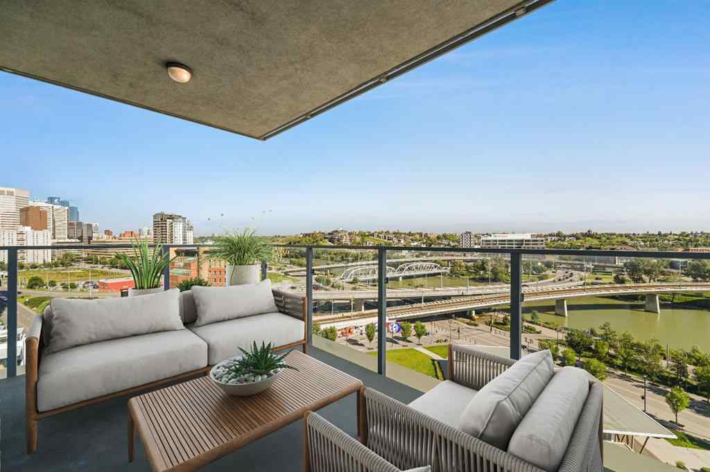 MLS® A2247132 - Unit #1102 519 Riverfront Avenue SE in Downtown East Village Calgary, Residential
