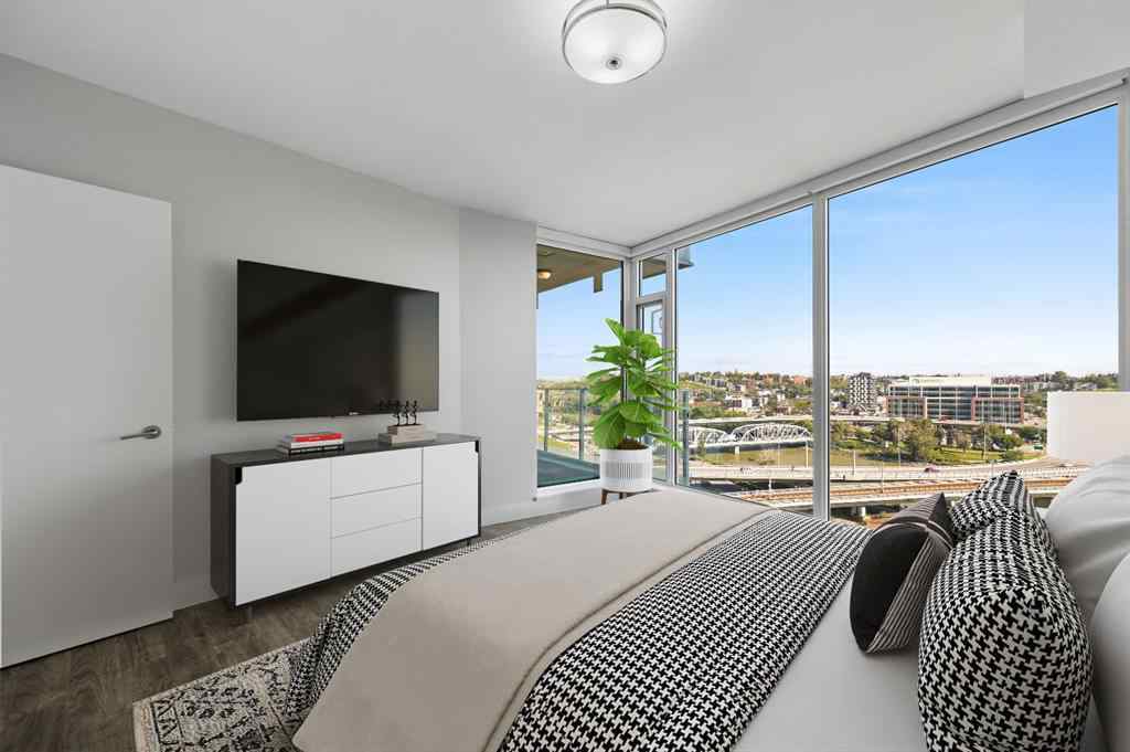 MLS® A2247132 - Unit #1102 519 Riverfront Avenue SE in Downtown East Village Calgary, Residential