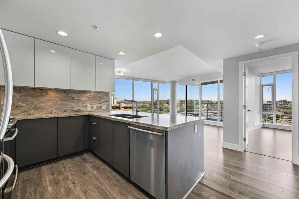 MLS® A2247132 - Unit #1102 519 Riverfront Avenue SE in Downtown East Village Calgary, Residential
