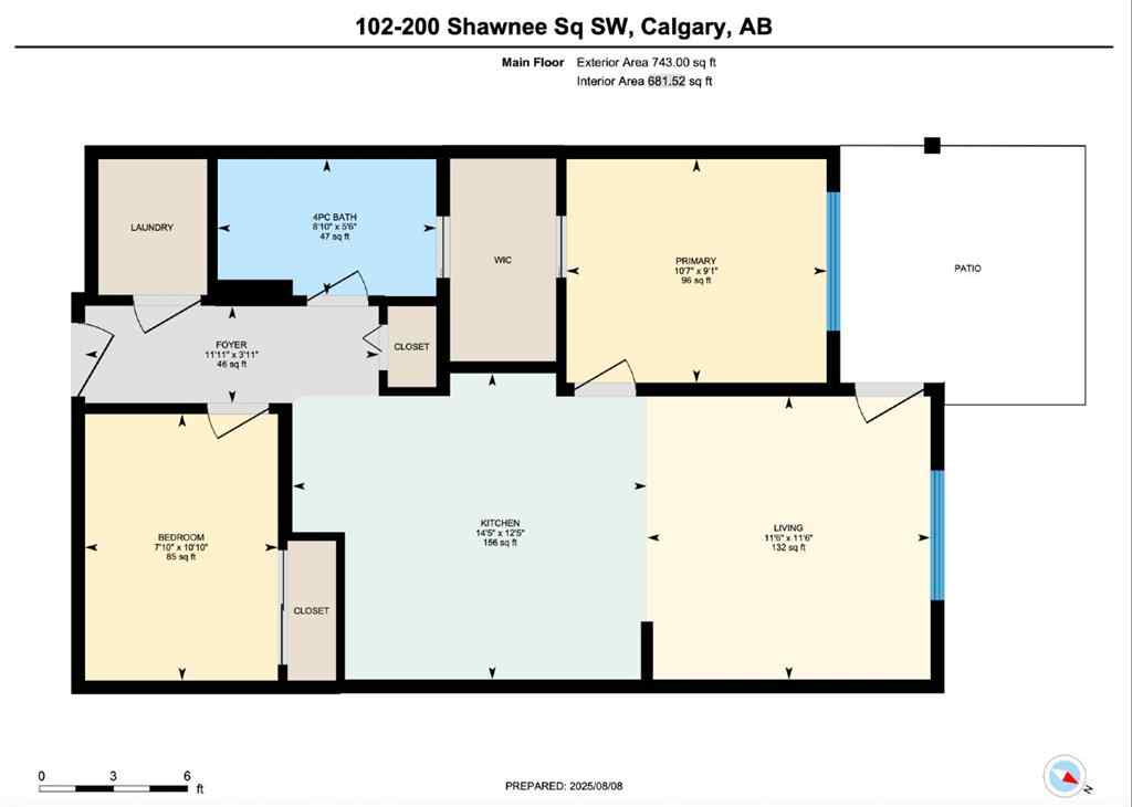 MLS® A2247150 - Unit #102 200 Shawnee Square SW in Shawnee Slopes Calgary, Residential