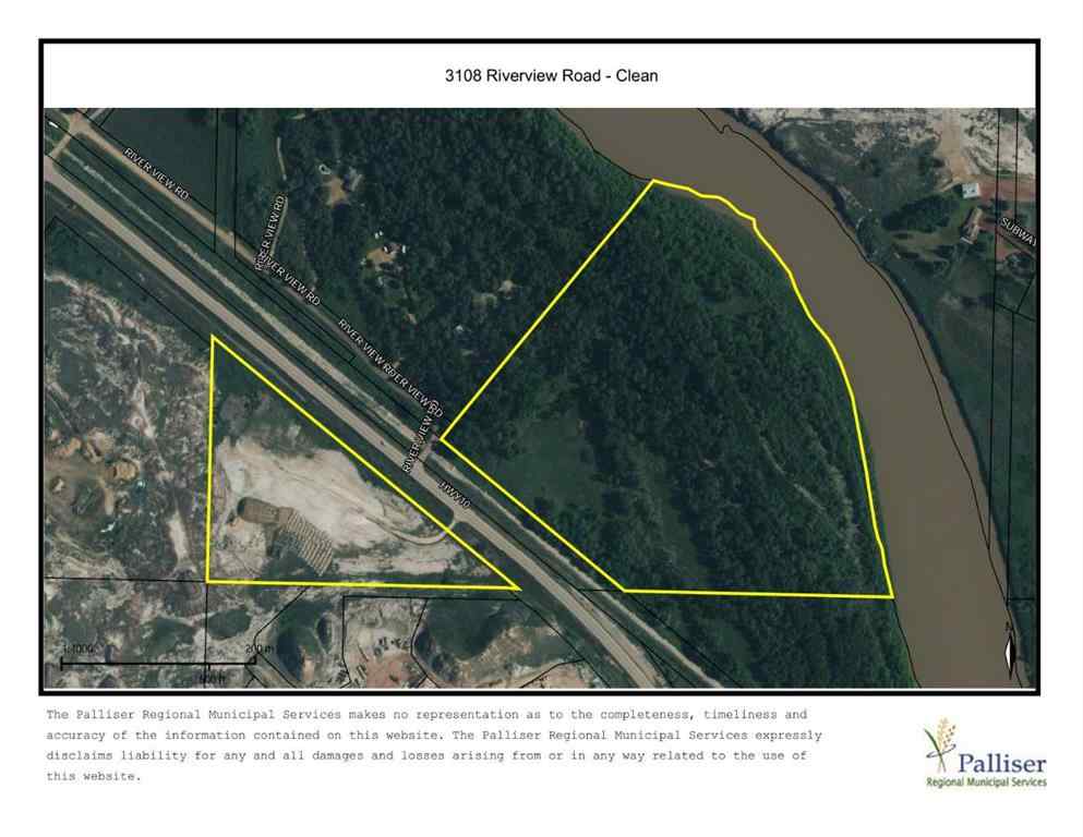 MLS® A2247168 - 3108 Riverview Road   in Rosedale Industrial Drumheller, Land