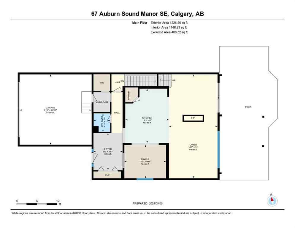 MLS® A2247297 - 67 Auburn Sound Manor SE in Auburn Bay Calgary, Residential