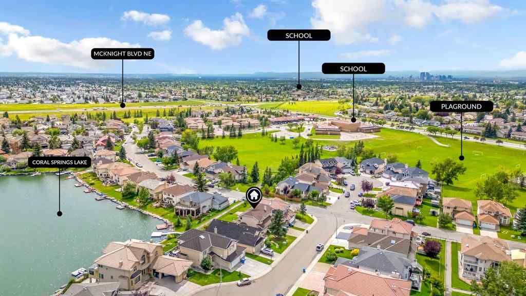 MLS® A2247303 - 208 Coral Shores Bay NE in Coral Springs Calgary, Residential