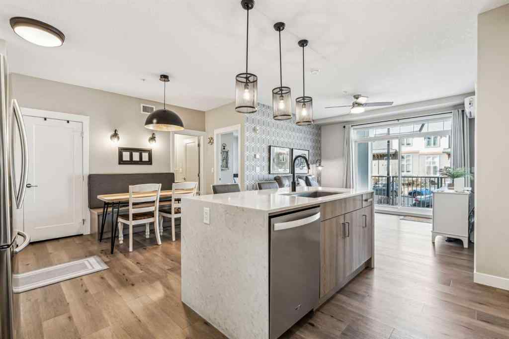 MLS® A2247387 - Unit #108 100 Auburn Meadows Common SE in Auburn Bay Calgary, Residential